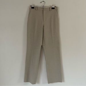 NWOT Uniqlo Smart Ankle Pants 2-Way Stretch Light Beige